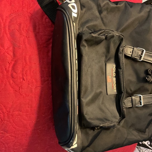 POLO SPORT Ralph Lauren drawstring backpack/purse.🎒 In excellent used condition. - Picture 8 of 15